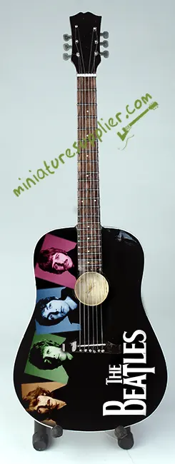 wholesale Miniature Acoustic Guitar The Beatles production from Bali Indonesia