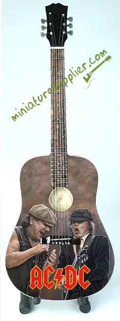 wholesale Miniature Acoustic Guitar ACDC production from Bali Indonesia
