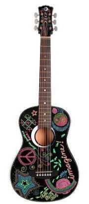 Replica miniature guitar acoustic made in Bali Indonesia