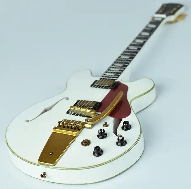 wholesale Miniature guitar replica Alex Lifeson, Rush handmade miniature guitar