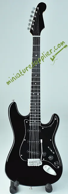 Miniature guitar replica blacky strat model