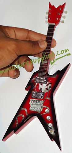 Miniature guitar replica Dimebag Darrell, Pantera guitar miniatur