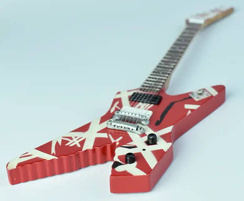 wholesale Miniature guitar replica Van Halen Shark Destroyer handmade from Bali Indonesia