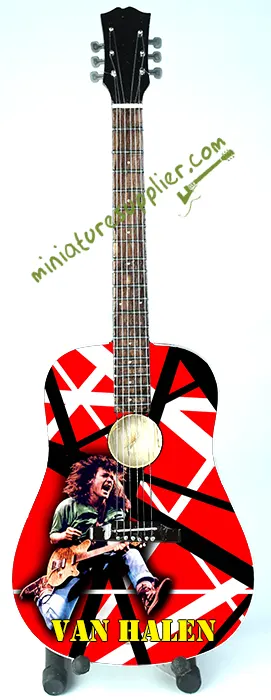 wholesale Miniature Acoustic Guitar Van Halen production from Bali Indonesia