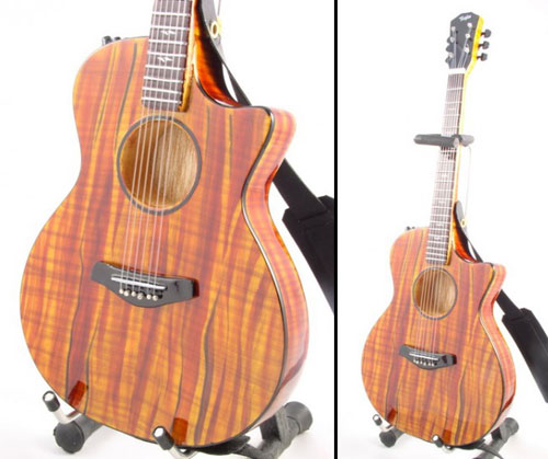 Replica miniature guitar acoustic made in Bali Indonesia