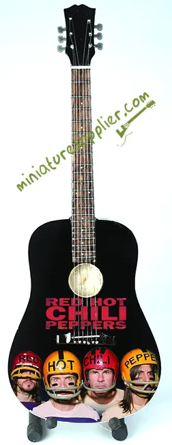 wholesale Miniature Acoustic Guitar Red Hot Chili Peppers production from Bali Indonesia