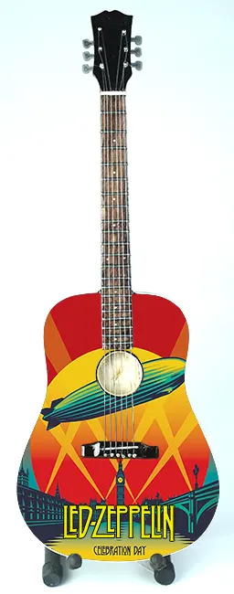wholesale Miniature Acoustic Guitar Led Zeppelin Celebration Day production from Bali Indonesia