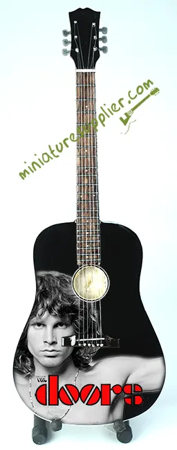 wholesale Miniature Acoustic Guitar Jim Morrison The Doors production from Bali Indonesia