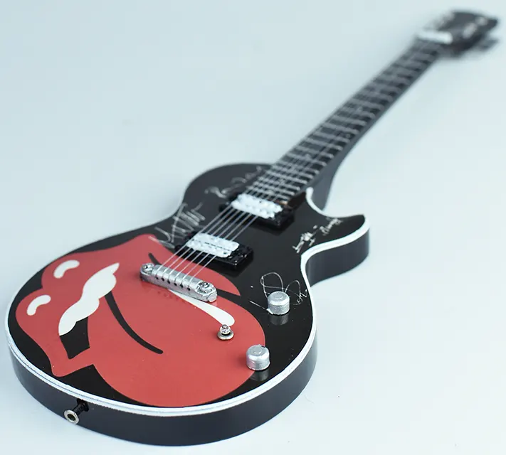 wholesale Miniature guitar model the Rolling Stones