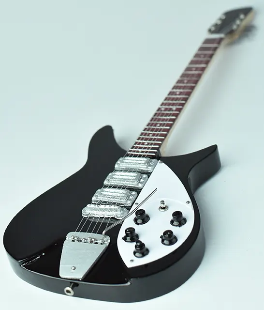 wholesale Miniature guitar replica George Harrison Rickenbacker black