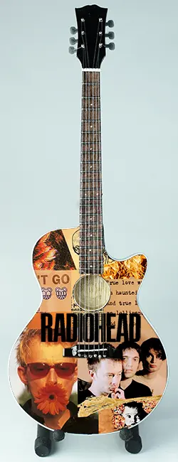 wholesale Miniature Acoustic Guitar Radiohead production from Bali Indonesia