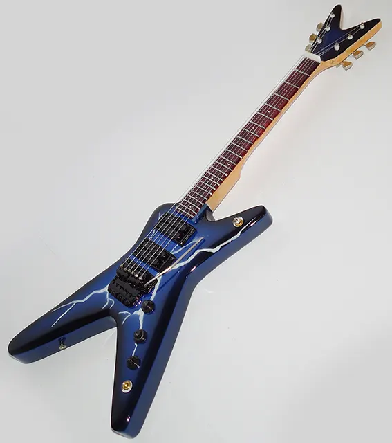 wholesale Miniature guitar replica Dimebag Darrell Blue Thunder