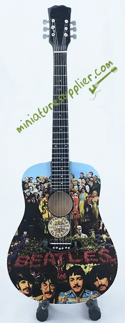 wholesale Miniature Acoustic Guitar Sgt. Pepper's Lonely Hearts Club Band  production from Bali Indonesia