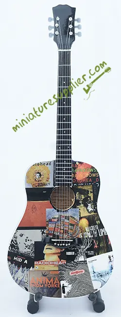 wholesale Miniature Acoustic Guitar Radiohead production from Bali Indonesia