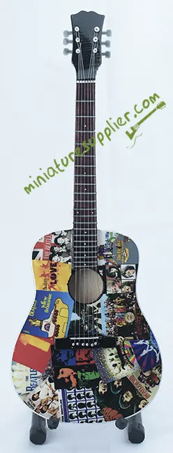 wholesale Miniature Acoustic Guitar The Beatles production from Bali Indonesia