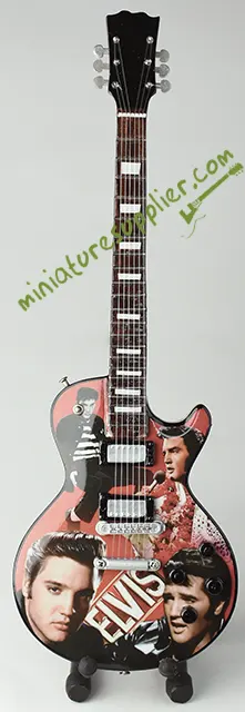 Miniature guitar model kit  Elvis Presley collectibles for music lover