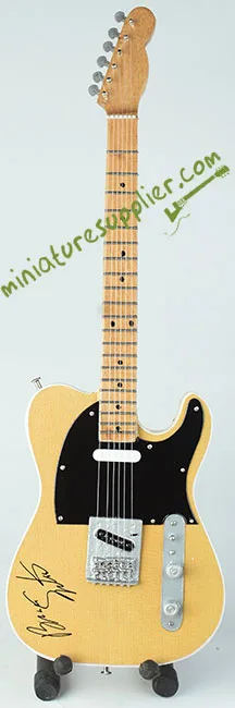 Miniature guitar replica Bruce Springsteen signature
