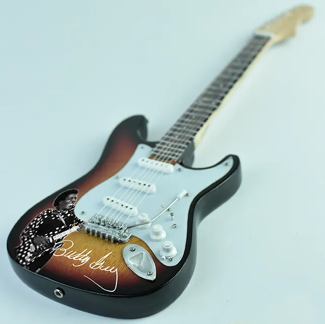 wholesale Miniature guitar replica Buddy Guy model kit