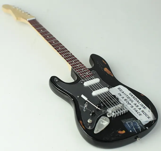 wholesale Miniature guitar replica  Kurt Cobain Vandalism Nirvana