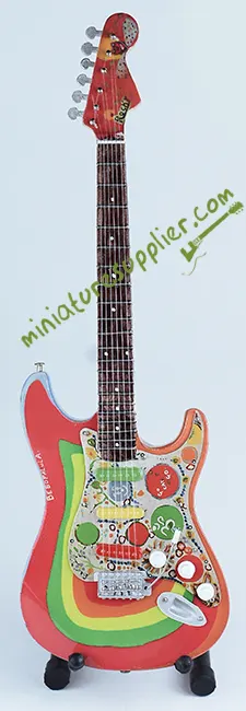 Miniature guitar replica George Harrison's Rocky, The Beatles mini guitar