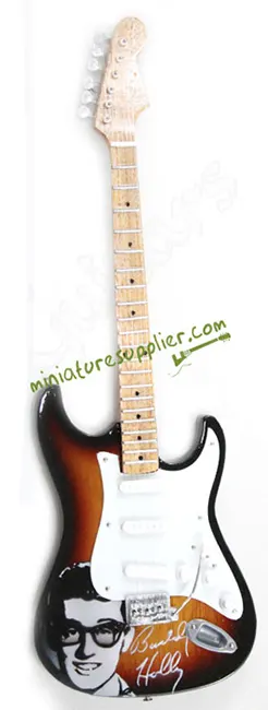 Miniature guitar Buddy Holly
