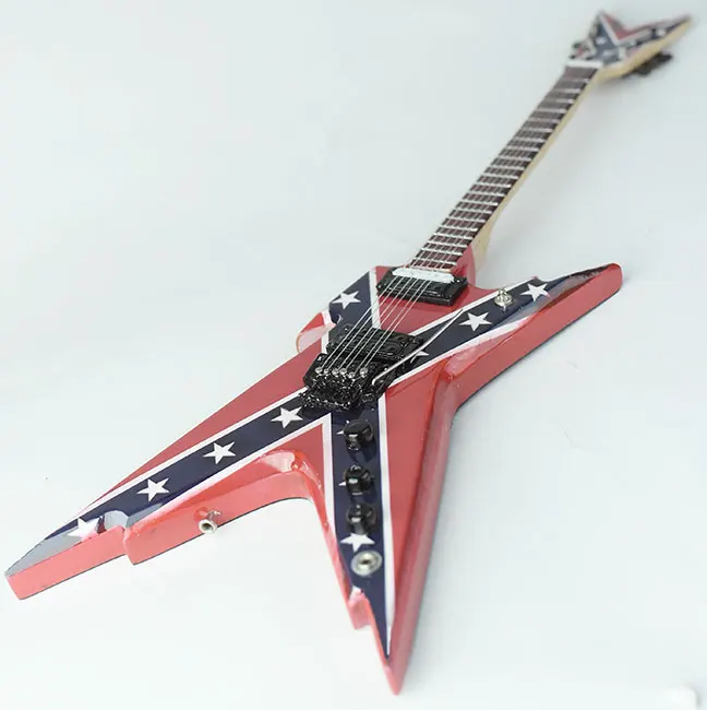 Dimebag Darrell Rebel Pantera miniature guitar for sale