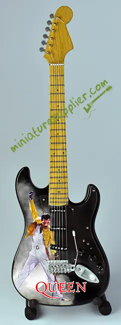 Miniature guitar replica Freddie Mercury Queen