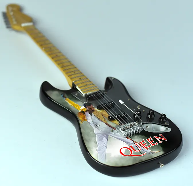 wholesale Miniature guitar replica Freddie Mercury Queen