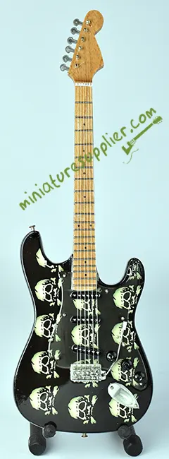 Miniature guitar display Michael Wilton Skul