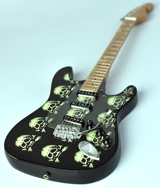 wholesale Miniature guitar model Michael Wilton Skul