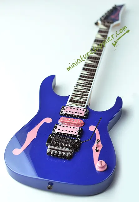 Miniature guitar display Paul Gilbert