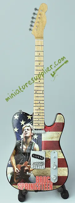 wholesale Miniature guitar Replica Bruce Springsteen hand made production miniature guitar with beautiful quality finishing