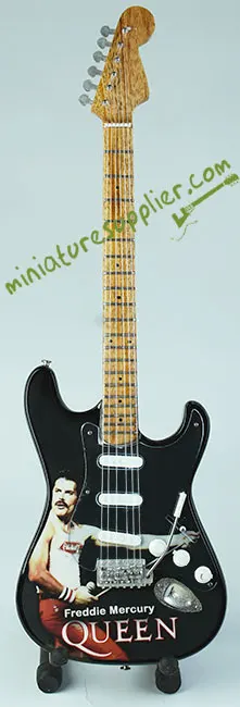 Miniature guitar replica Freddie Mercury Queen