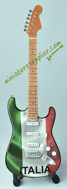 wholesale Miniature guitar Replica Italia Flag with beautiful quality finishing