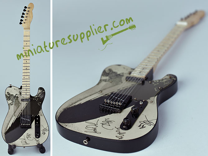 Replica miniature guitar electric made in Bali Indonesia