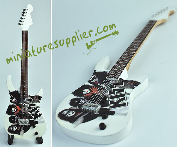 Replica miniature guitar electric made in Bali Indonesia