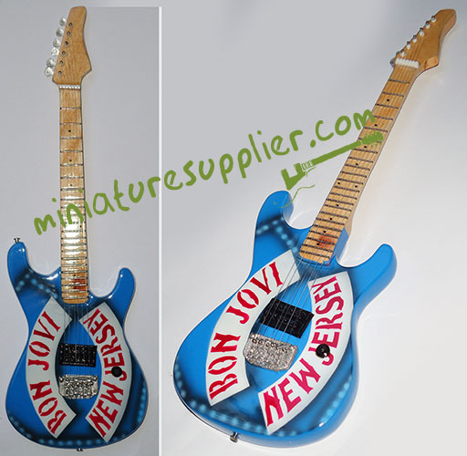 Replica miniature guitar electric made in Bali Indonesia