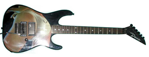 Replica miniature guitar electric made in Bali Indonesia