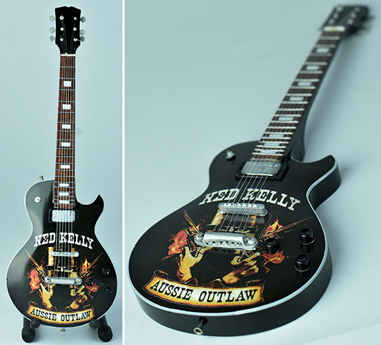 Replica miniature guitar electric made in Bali Indonesia