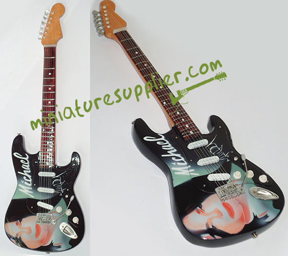 Replica miniature guitar electric made in Bali Indonesia