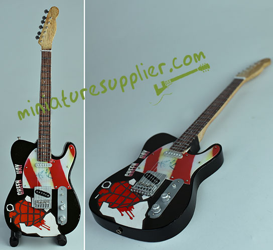 Replica miniature guitar electric made in Bali Indonesia