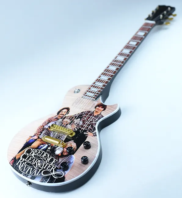 wholesale Miniature guitar model Creedence Clearwater Revival