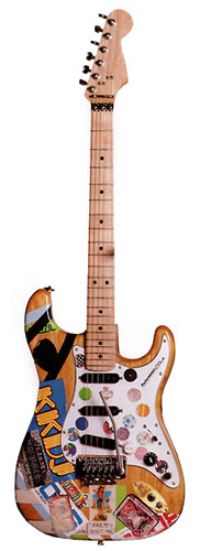 Replica miniature guitar electric made in Bali Indonesia