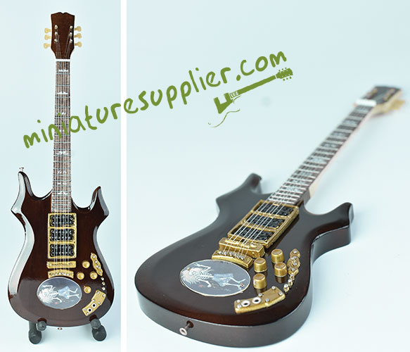 Replica miniature guitar electric made in Bali Indonesia