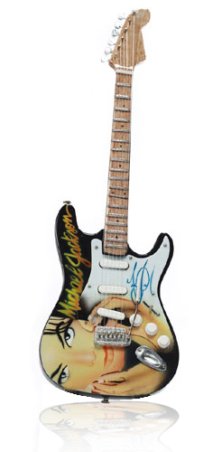 Replica miniature guitar electric made in Bali Indonesia