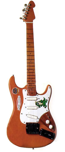 Replica miniature guitar electric made in Bali Indonesia