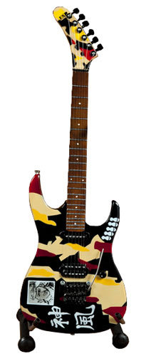 Replica miniature guitar electric made in Bali Indonesia