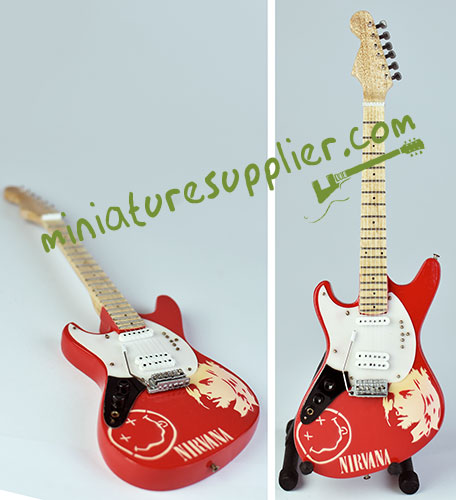 Replica miniature guitar electric made in Bali Indonesia