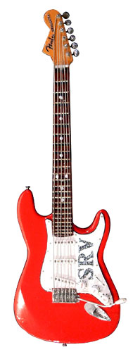 Replica miniature guitar electric made in Bali Indonesia