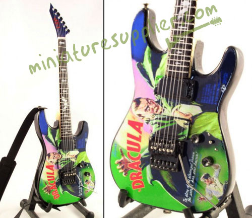 Replica miniature guitar electric made in Bali Indonesia